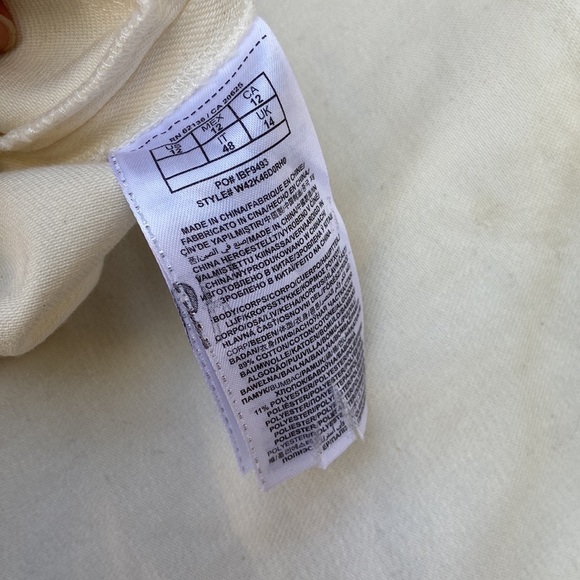 New GUESS Fit & Flare Sweetheart Neckline Halter Pockets SZ 12 - Picture 7 of 8